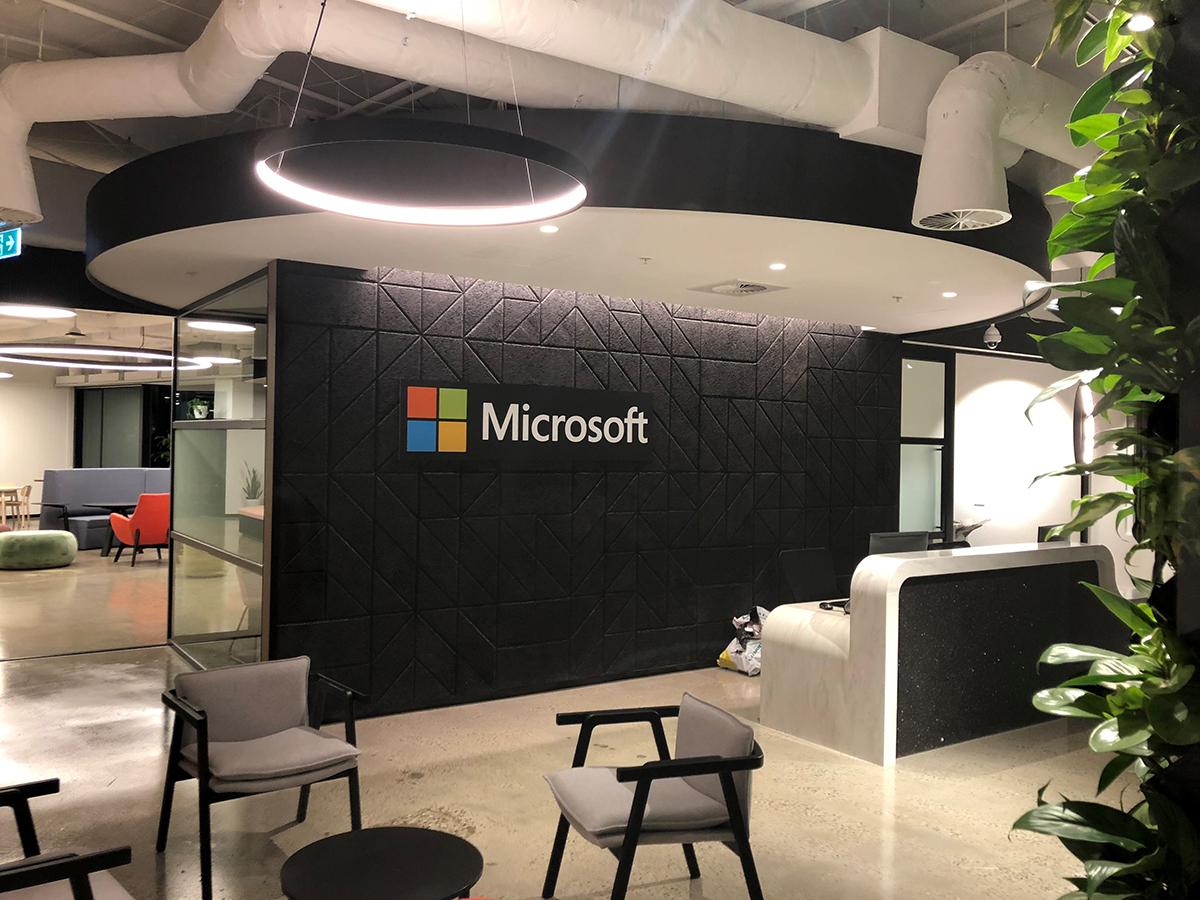 Microsoft Office interior