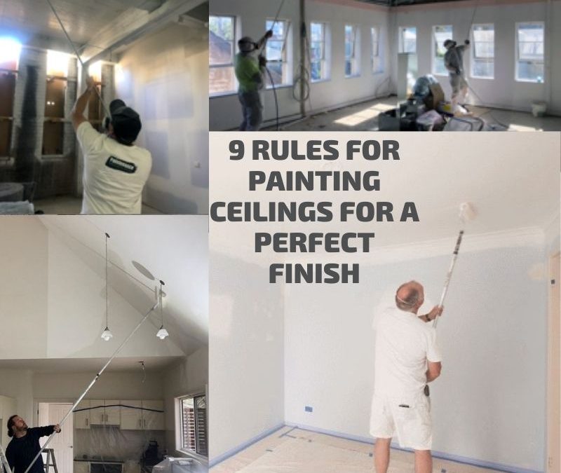 9 Rules for Painting Ceilings for a Perfect Finish