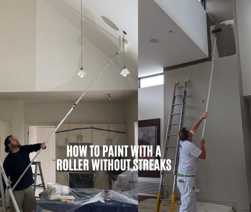 How to Paint With a Roller Without Streaks - Paintenance Melbourne