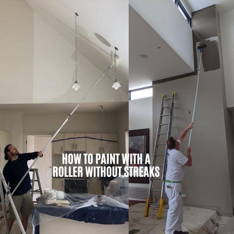 How To Paint With A Roller Without Streaks Paintenance Melbourne - How To Paint Walls Without Streaks