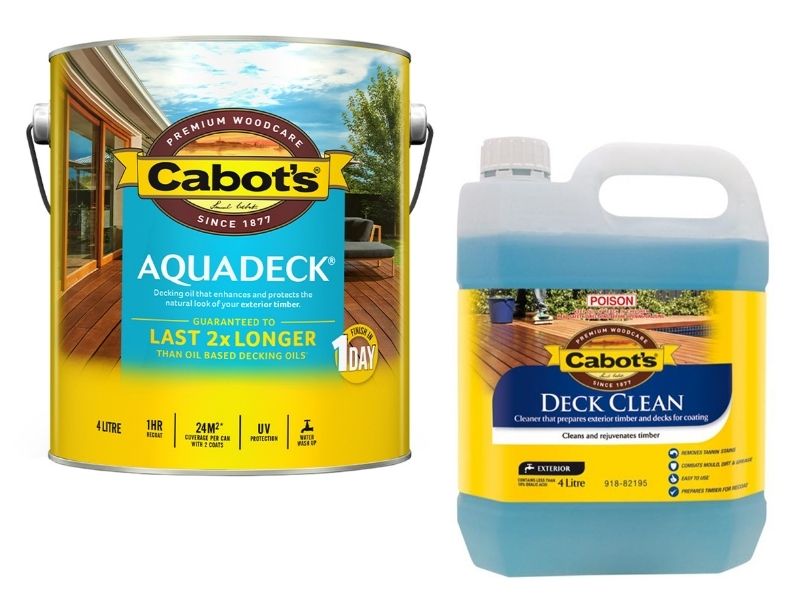 Cabot's Aquadeck and Deck Clean