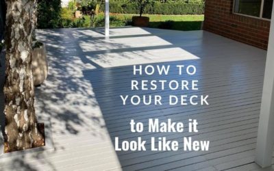 How to Restore Your Deck to Make it Look Like New